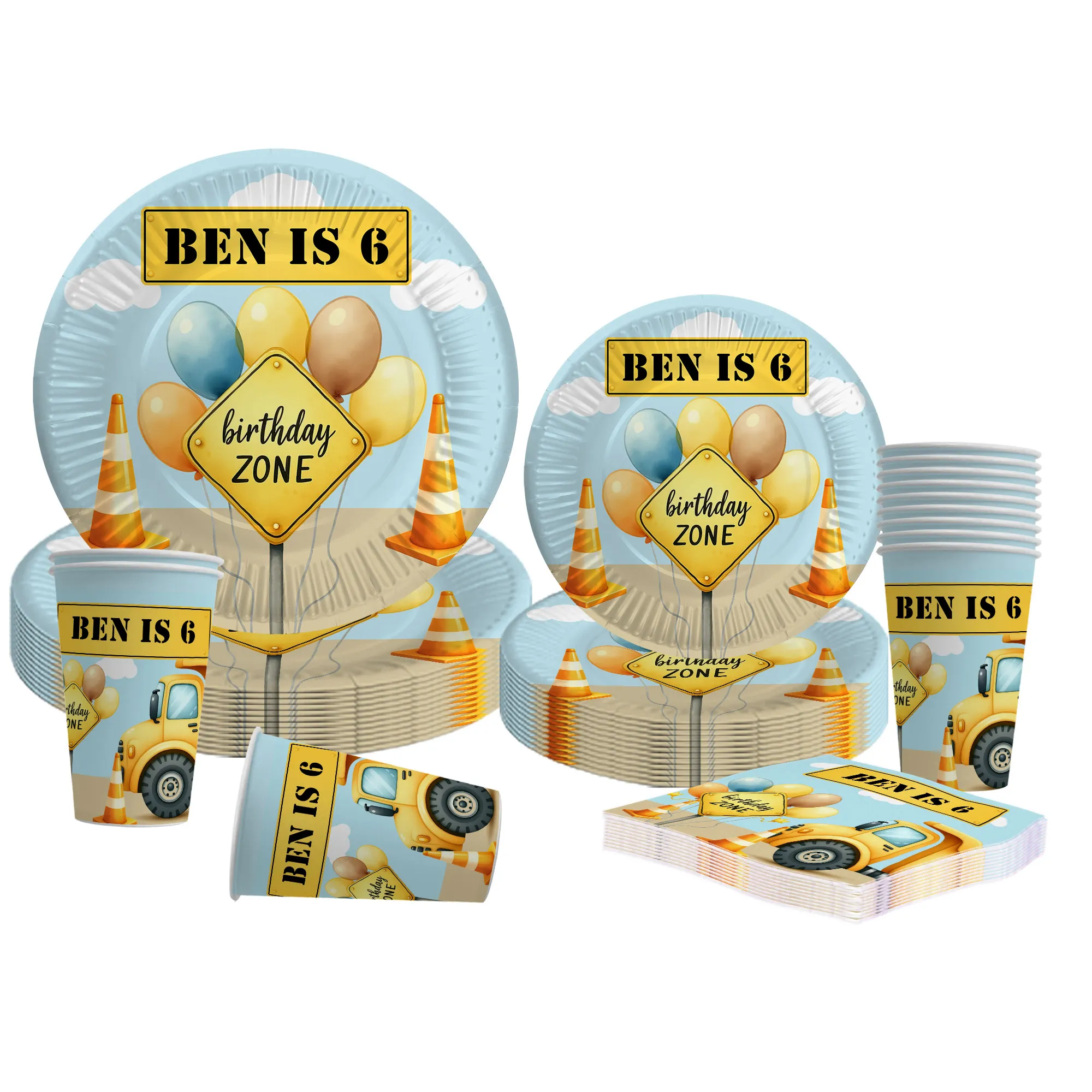 Builder Kids Party Set image 9